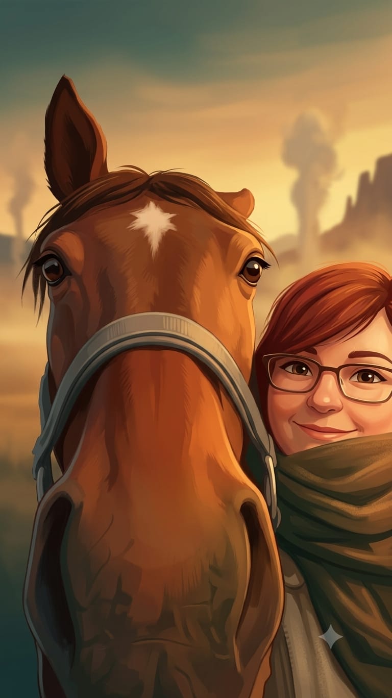 Hi, ich bin Sina — Gründerin von Zügel-Zaster Sparspielen