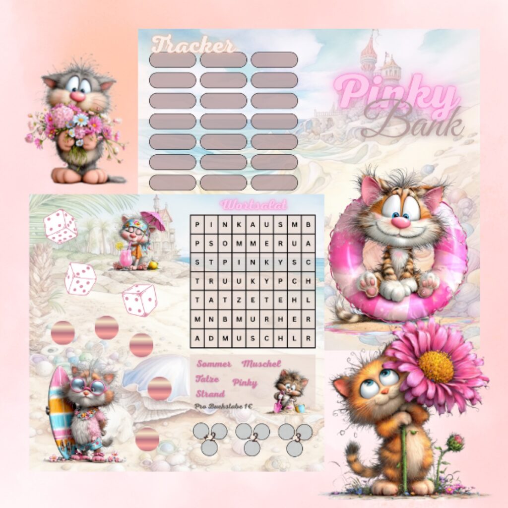 Pinky Bank — Sparspiel von Zügel-Zaster