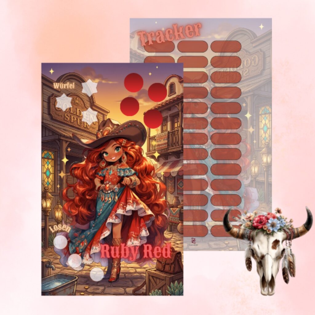 Ruby Red — Sparspiel von Zügel-Zaster