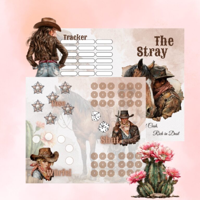 The Stray — Sparspiel zum Ausdrucken